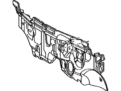 Toyota 55210-08041 INSULATOR Assembly, Dash