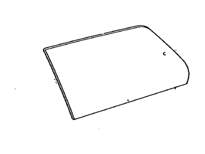 Toyota 62730-08090 Window Assembly, Side, R