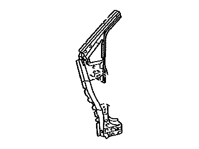 Toyota 61109-08901 Reinforce Sub-Assembly, Front Pl