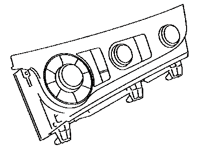 Toyota 55900-08150-E0 Control Assembly, Air Co