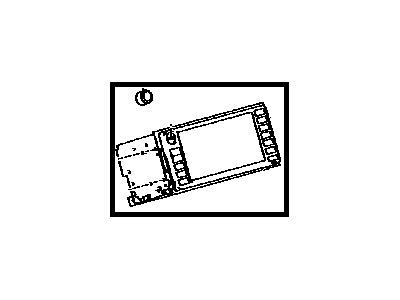 Toyota 86804-08020 Cover Sub-Assembly, NAVI