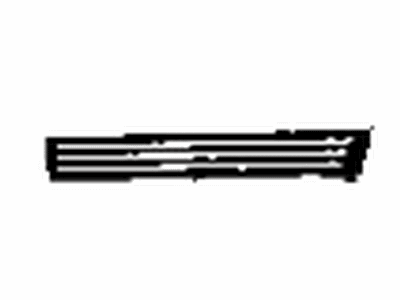 Toyota 75742-12090 Moulding, Rear Door, Outside LH