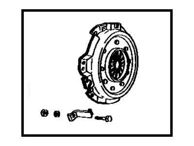 1978 Toyota Corolla Pressure Plate - 31201-29056