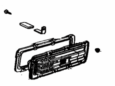 Toyota 81505-19155 Lamp Sub-Assembly, Rear Combination, RH