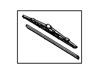 1978 Toyota Corona Wiper Blade - 85220-12260