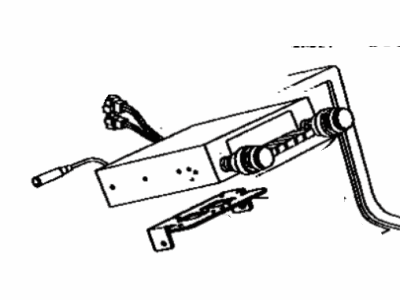 Toyota 86266-12081 Bracket, Radio