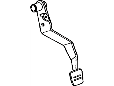 Toyota 47101-12180 Pedal Sub-Assembly, Brake