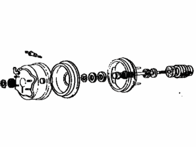 1978 Toyota Corolla Brake Booster - 04443-12040