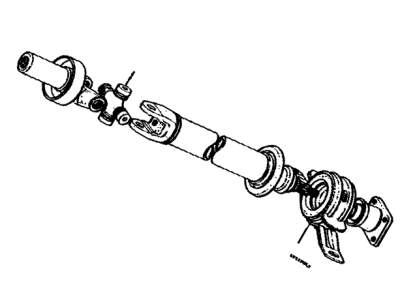 Toyota 37230-12021 Bearing Assembly, Center Support