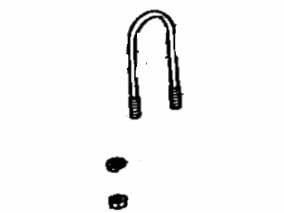 Toyota 90118-10123 Bolt, U