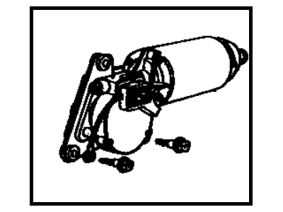 Toyota 85120-12070 Motor And Bracket Assy, Windshield Wiper