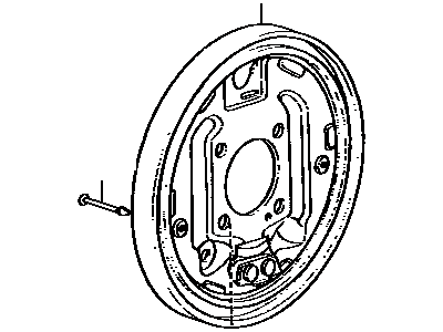 Toyota 47447-11010 Pin, Shoe Hold Down Spring