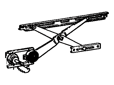 1978 Toyota Corolla Window Regulator - 69820-12111