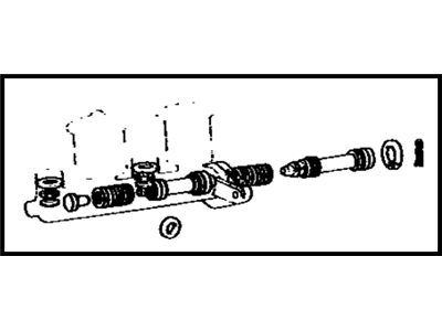 Toyota 04493-12051 Brake Master Cylinder Repair Kit