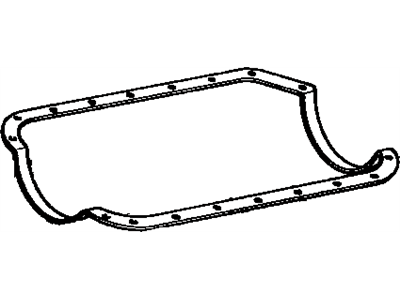 1976 Toyota Corolla Oil Pan Gasket - 12151-24020