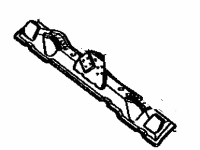 Toyota 57606-12030 CROSSMEMBER, Rear Floor