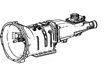 Toyota 33020-12160 Transmission Assy, Manual