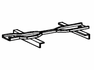 Toyota 74404-12060 Clamp, Battery Hold Down