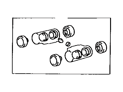 1983 Toyota Corolla Wheel Cylinder Repair Kit - 04906-12040