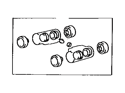 1981 Toyota Corolla Wheel Cylinder Repair Kit - 04906-12040