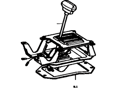 Toyota 33522-12040 Seat, Shift Lever Plate