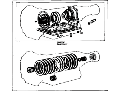 1976 Toyota Corolla Automatic Transmission Overhaul Kit - 04352-22010