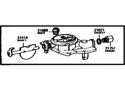 Toyota 21112-24442 Horn, Air