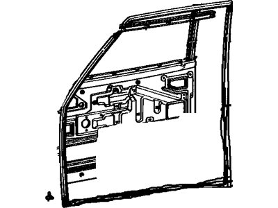 1978 Toyota Corolla Door Seal - 67862-12190