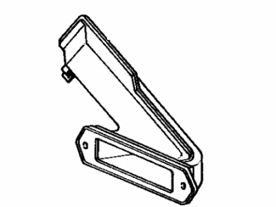 Toyota 62930-12031 Duct Assembly, Roof Side Vent, RH