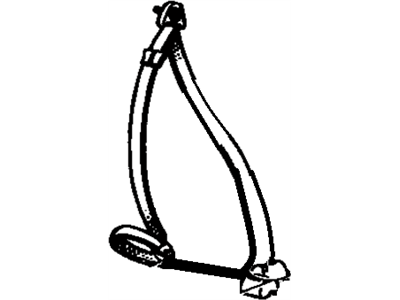 1978 Toyota Corolla Seat Belt - 73210-12070-01