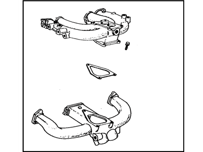 Toyota 17110-24042 Manifold Assembly