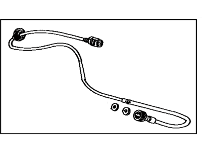 Toyota 83710-19216 Speedometer Drive Cable Assembly, No.1