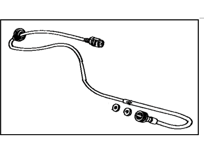 1977 Toyota Corolla Speedometer Cable - 83710-19215