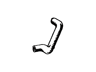 1976 Toyota Corolla Radiator Hose - 16571-25011