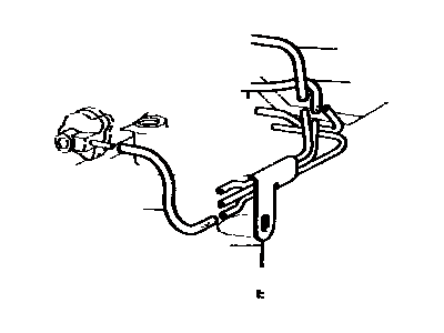 Toyota 17303-26010 Pipe Sub-Assy, Air