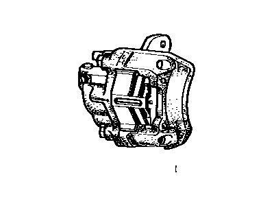 Toyota Corolla Brake Caliper - 47710-12150