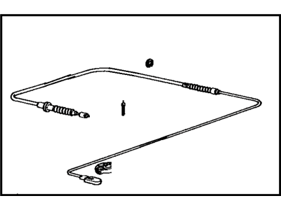 Toyota 31340-19155 Cable Assy, Clutch Release