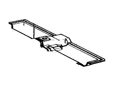 Toyota 58514-12320-01 Mat, Floor, Rear