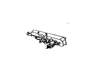 Toyota 82201-12160 Wiring Sub-Assy, Instrument Panel