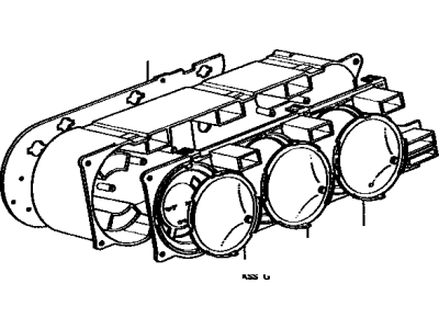 Toyota 83138-12750 Glass, Gage Meter