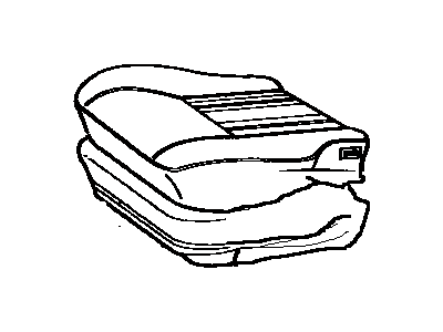 1976 Toyota Corolla Seat Cover - 71071-12420-08