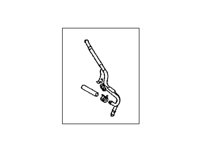 Toyota 12229-75050 Pipe, Ventilation