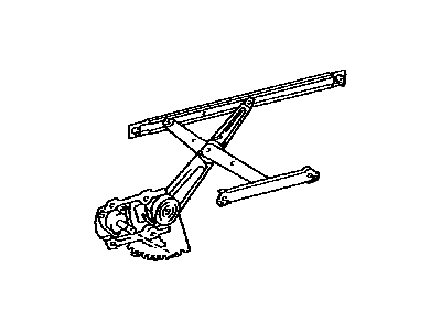 2007 Toyota Tacoma Window Regulator - 69810-04090