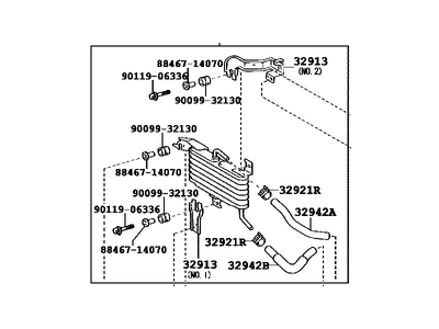 2013 Toyota Tacoma Oil Cooler - 32920-04020