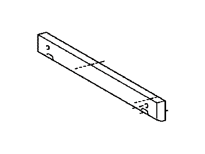 Toyota 52131-04010 Reinforcement, Front Bumper