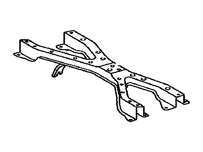 Toyota 51209-04030 Crossmember Sub-Assy, Frame, Rear