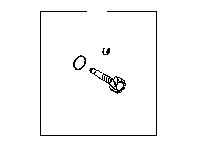 Toyota 33403-39695 Gear Sub-Assembly, SPEEDOMETER Driven