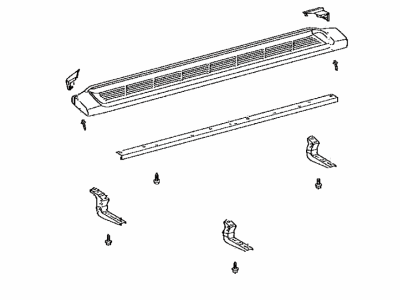 Toyota 51084-04060 Step Sub-Assembly, LH