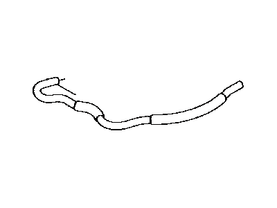 Toyota 23826-0P180 Hose, Fuel Vapor Feed