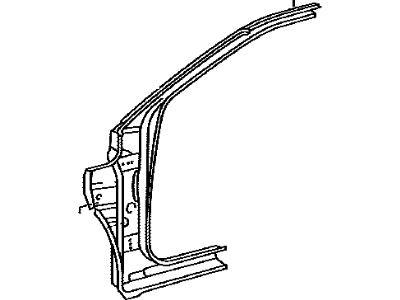 Toyota 61131-04070 Pillar, Front Body, Upper